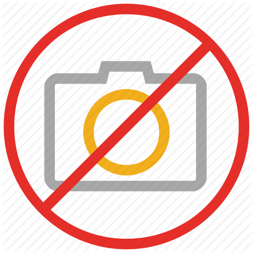 Camera Not Allowed, No Camera Sign, No Photo Camera, No