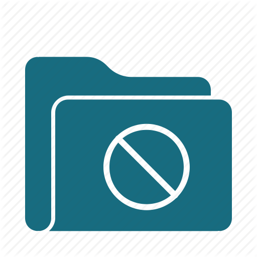 Access, Archive, Data, File, Folder, No, Storage Icon