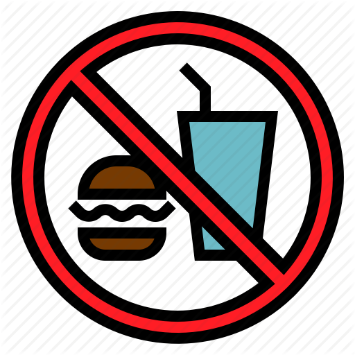 Drink, Food, No, Transportation Icon