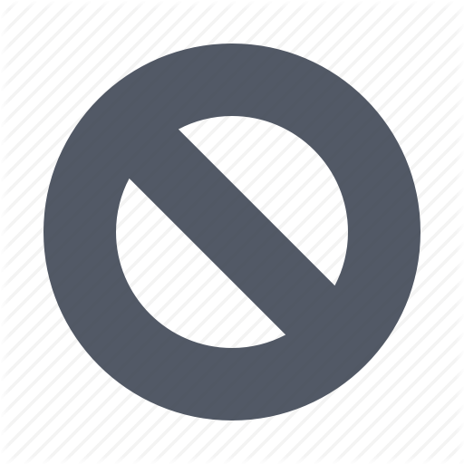 Access, Denied, Forbidden, No, Restricted, Sign Icon