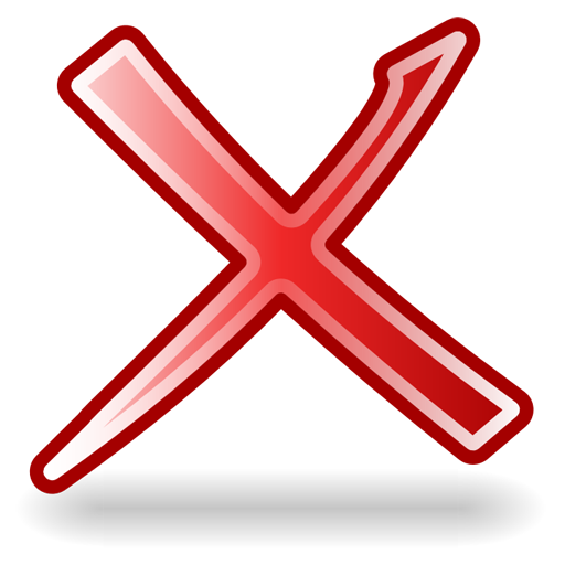 Collection Of No Icons Free Download