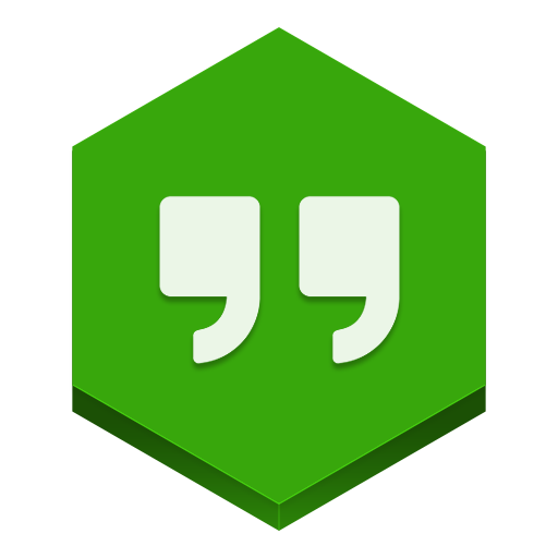 Hangouts Icon Hex Iconset