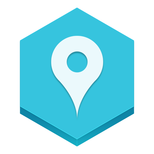 Location Icon Hex Iconset