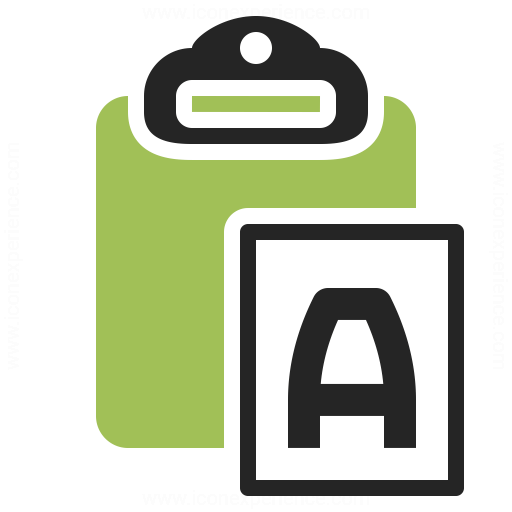 Clipboard Paste No Format Icon Iconexperience