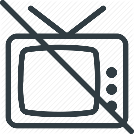 No, Television, Tv Icon