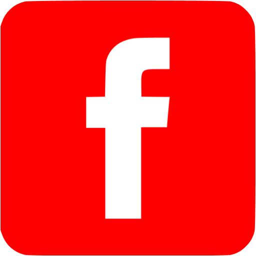 Red Facebook Icon