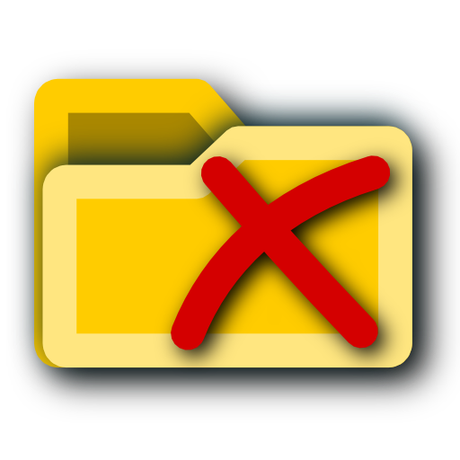 Folder No, Stop, No, Folder, Close, Cancel Icon Icon Sets