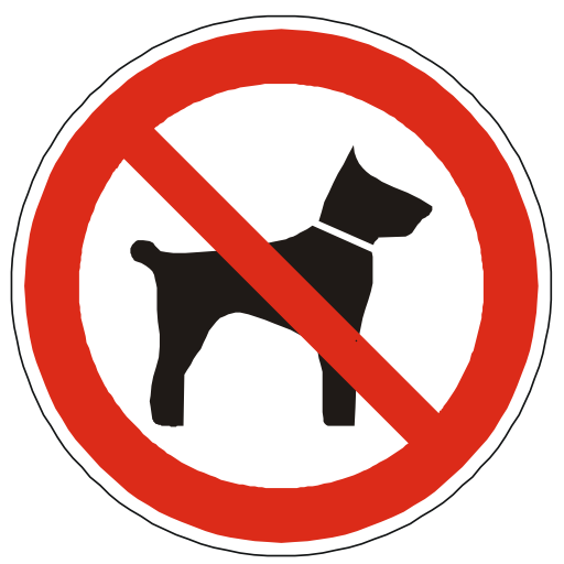 Free Icons No Pets Allowed Sign Image