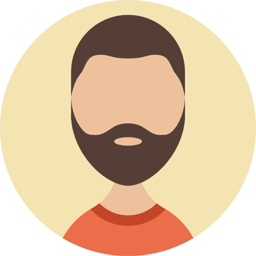 Facial Hair, Man, Avatar, Profile, People, User, Beard Icon
