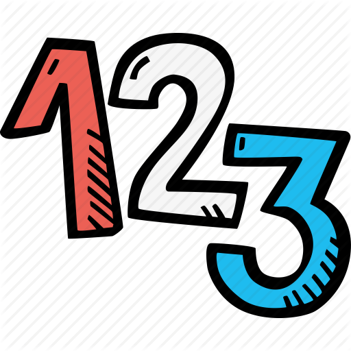 Education, Kids, Learning, Numbers, Preschool, School Icon