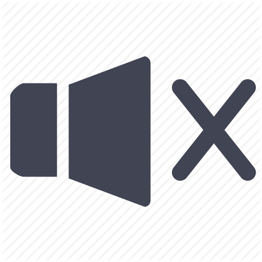 Audio, Media, Multimedia, Mute, No, Sound, Volume Icon