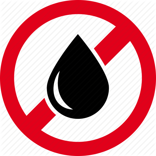 Drop, Forbidden, No, Water, Wet Icon