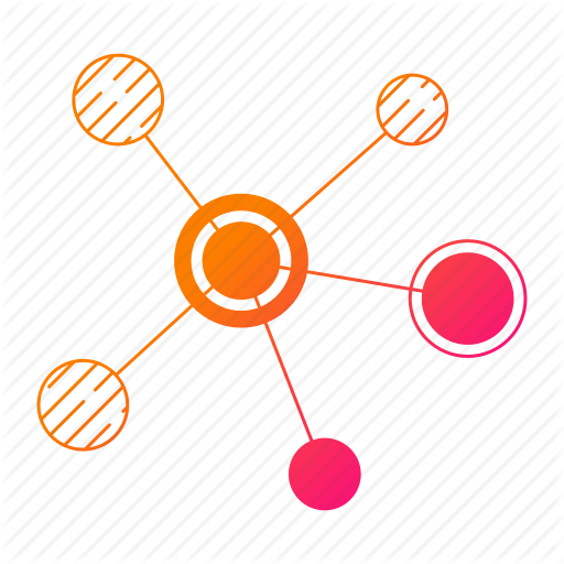 Circuit, Data, Digital, Network, Node Icon