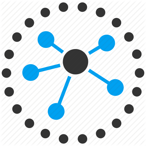 Diagram, Graph, Links, Nodes, Relations Icon