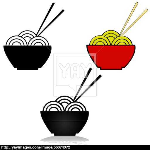 Noodle Icon Vector