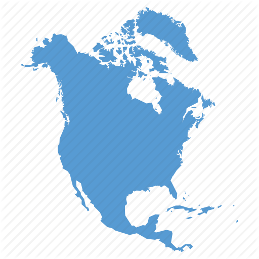 America, American, Continent, Location, Map, Navigation, North Icon
