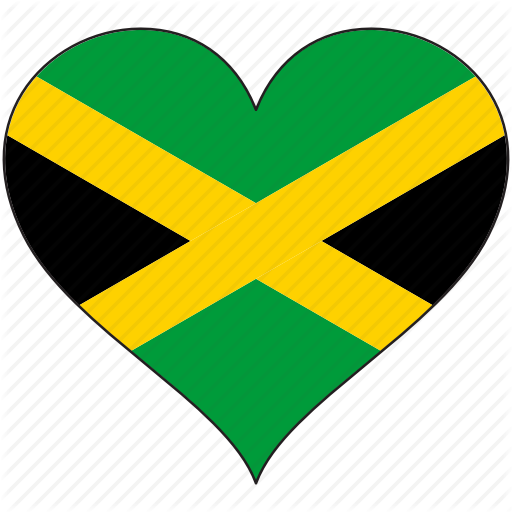 Country, Flag, Heart, Jamaica, Love, North America Icon
