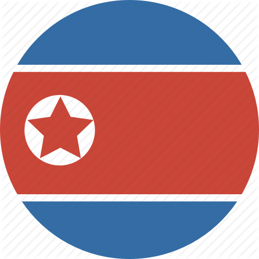 Circle, Korea, North Icon