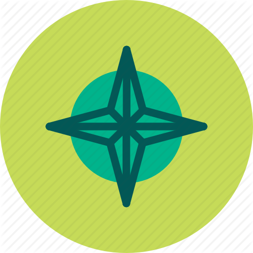 Direction, Geography, North, Orientation, Star Icon