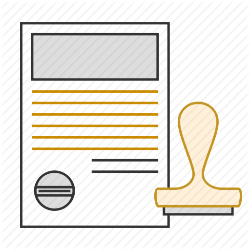 Legal, Notary, Paper, Postage, Stamp Icon