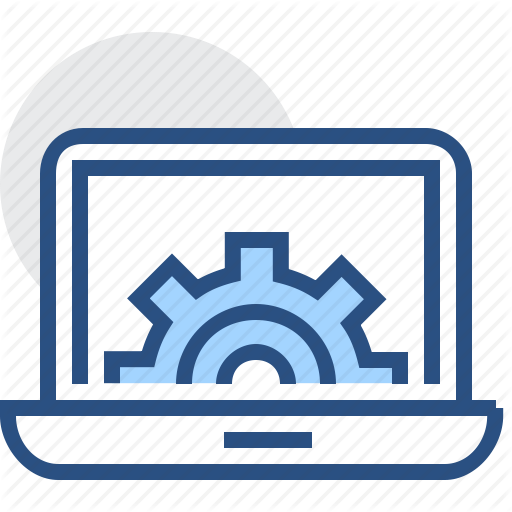 Cogwheel, Computer, Engineering, Gear, It, Notebook Icon