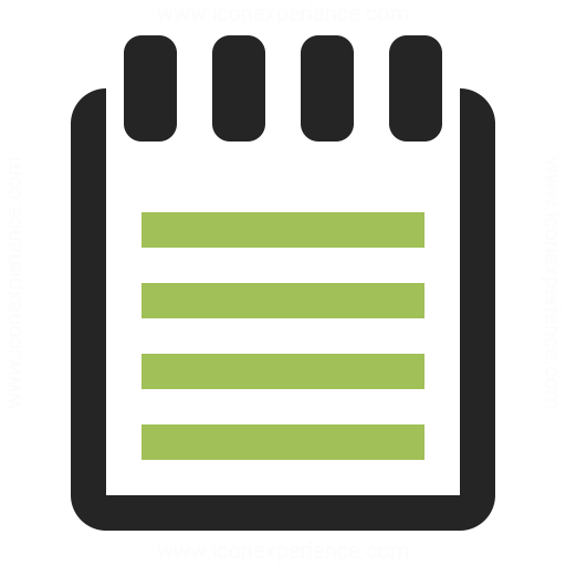 Notebook Icon Iconexperience