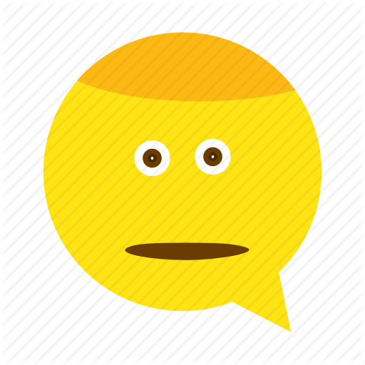 Emoji, Face, Nothing, Smiley, Weird Icon