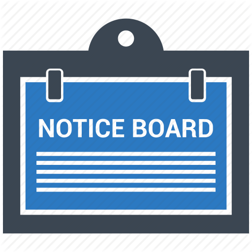 Board, Notice, Noticeboard Icon