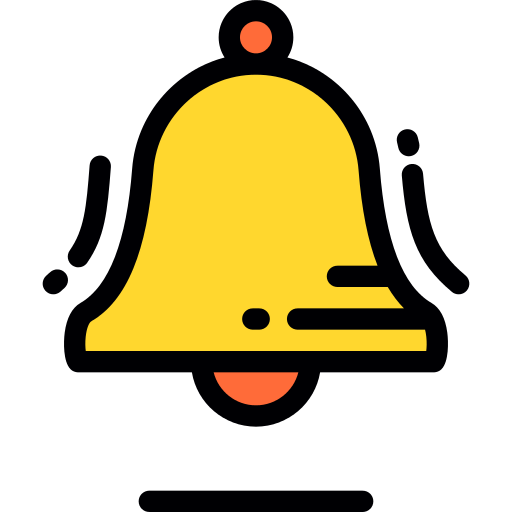 Notification Bell Icon at GetDrawings | Free download