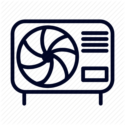 Air Conditioner, Clima, Household Items, Machine, Ui, White Goods Icon