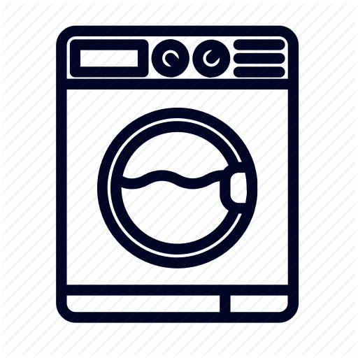 Household Items, Machine, Ui, Washing Machine, White Goods Icon
