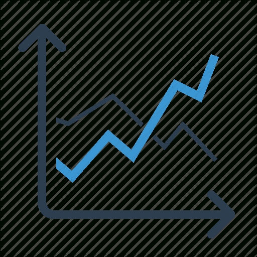 Line Graph Icons Noun Project For Line Graph Icon Chart