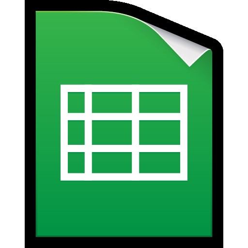 Spreadsheet Icons Noun Project Document Google Icon