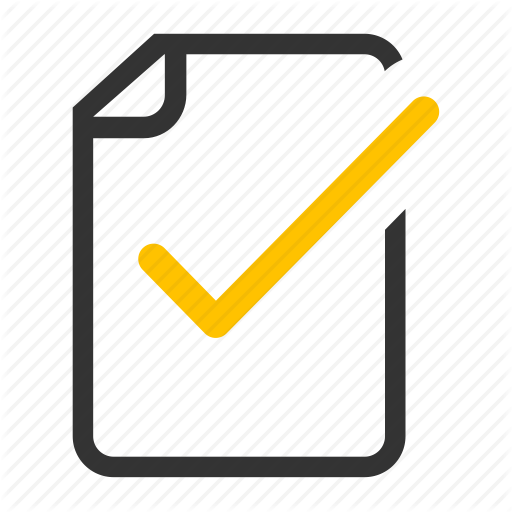 Accept, Approve, Ok, Pass, Questionnaire, Survey, Yes Icon