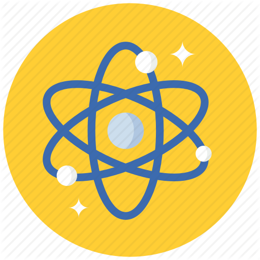 Atom, Atomic, Nuclear, Radioactive, Research, Science Icon