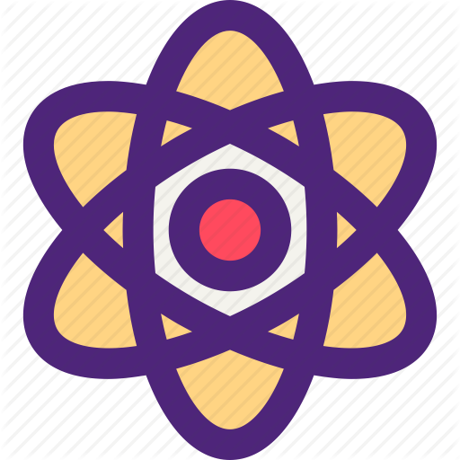 Ecology, Efficiency, Electricity, Energy, Force, Nuclear Icon