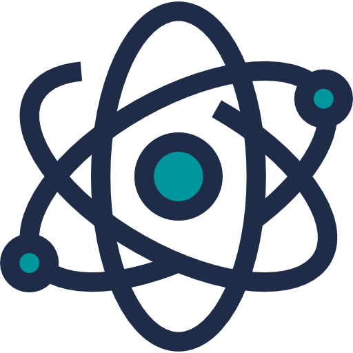 Physics, Science, Nuclear Icon