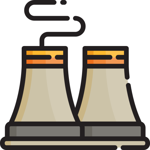 Nuclear Plant Power Plant Png Icon