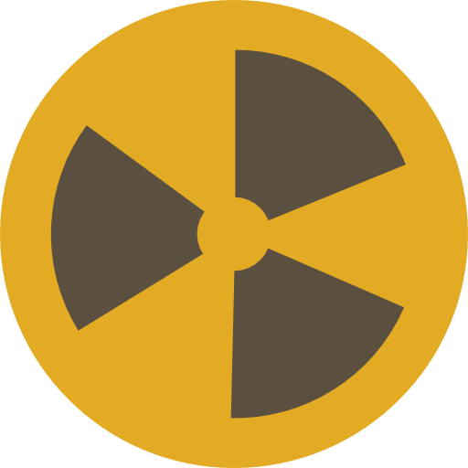Radioactive, Radiation, Signs, Nuclear, Energy, Alert, Power Icon
