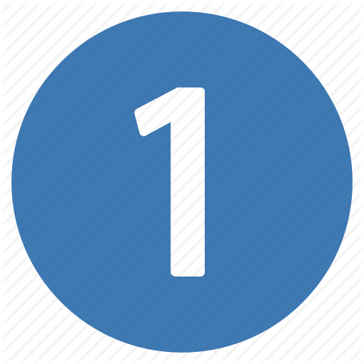 Number, Numbers, One, Pro Icon