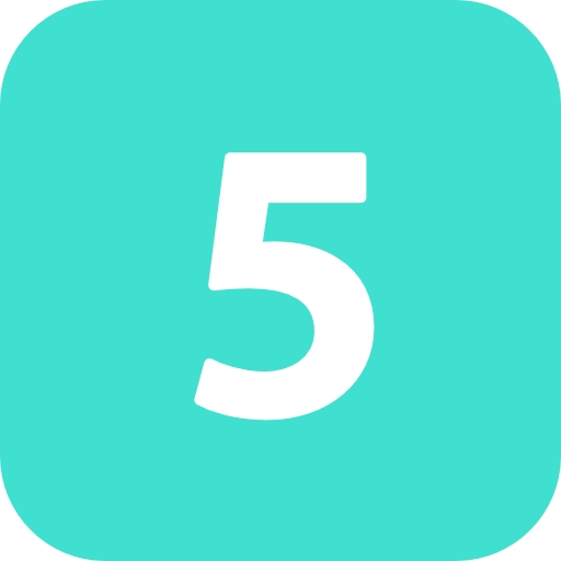 Transparent Icon Number