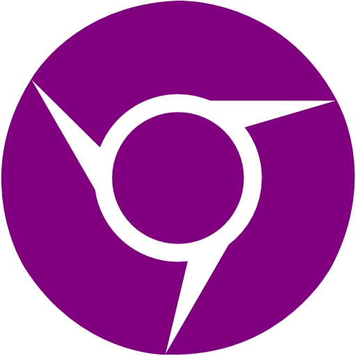 Purple Google Chrome Icon