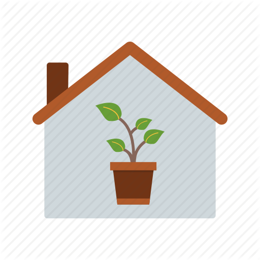 House, Nursery, Plant Icon