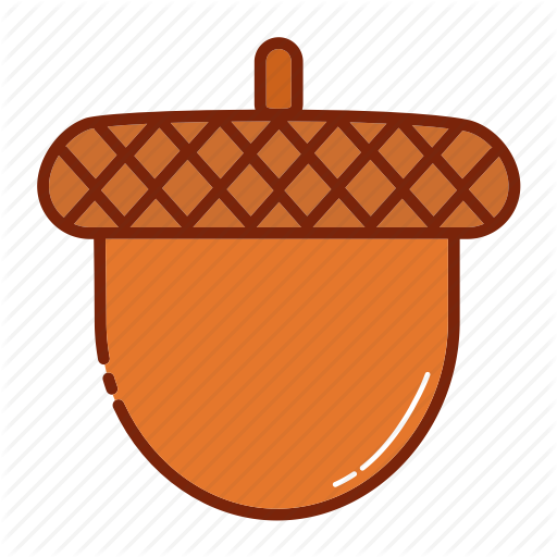 Acorn, Autumn, Fall, Nut Icon