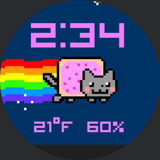 Nyan Watch For Moto