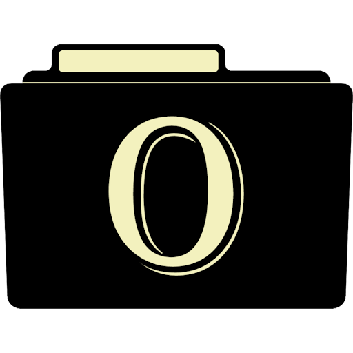 O Icon Alphabet Folder Iconset Aaron Sinuhe