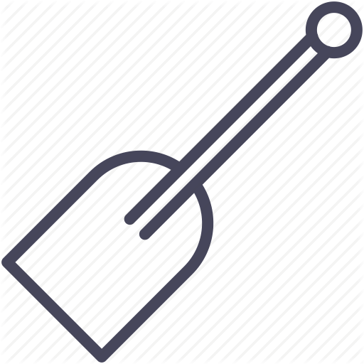 Camping, Lake, Oar, Paddle, River, Scull, Water Icon