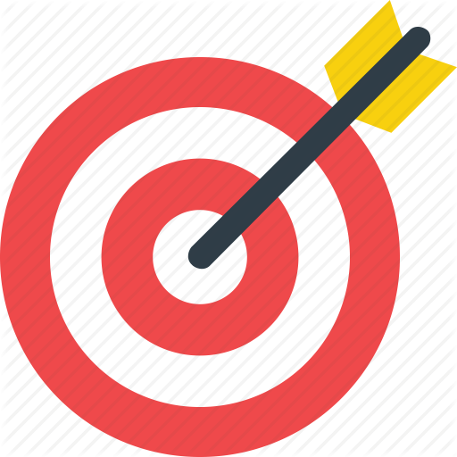 Bullseye, Dart, Dartboard, Objective, Target Icon Icon