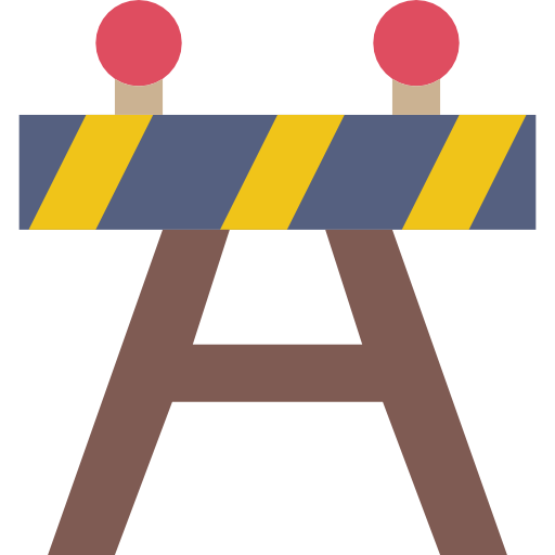 Obstacle, Limit, Traffic Signal Icon