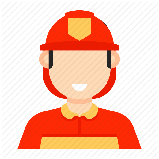 Fighter, Fire, Fire Fighter, Fireman, Man, Occupation Icon